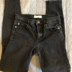 GAP True Skinny Charcoal Jeans